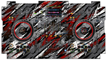 Pioneer DJ XDJ XZ Skin Sparkasm Red